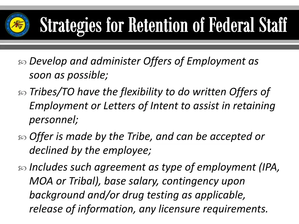 strategies for retention of federal staff 5