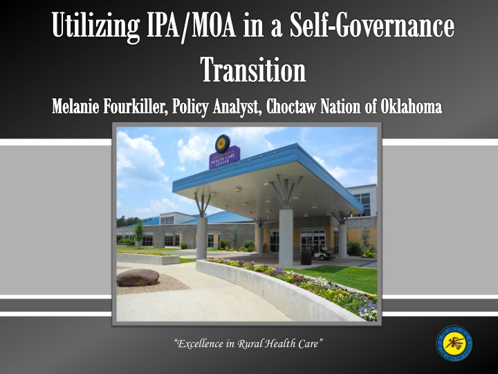 utilizing ipa moa in a self governance transition