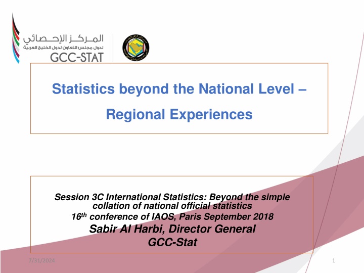 statistics beyond the national level