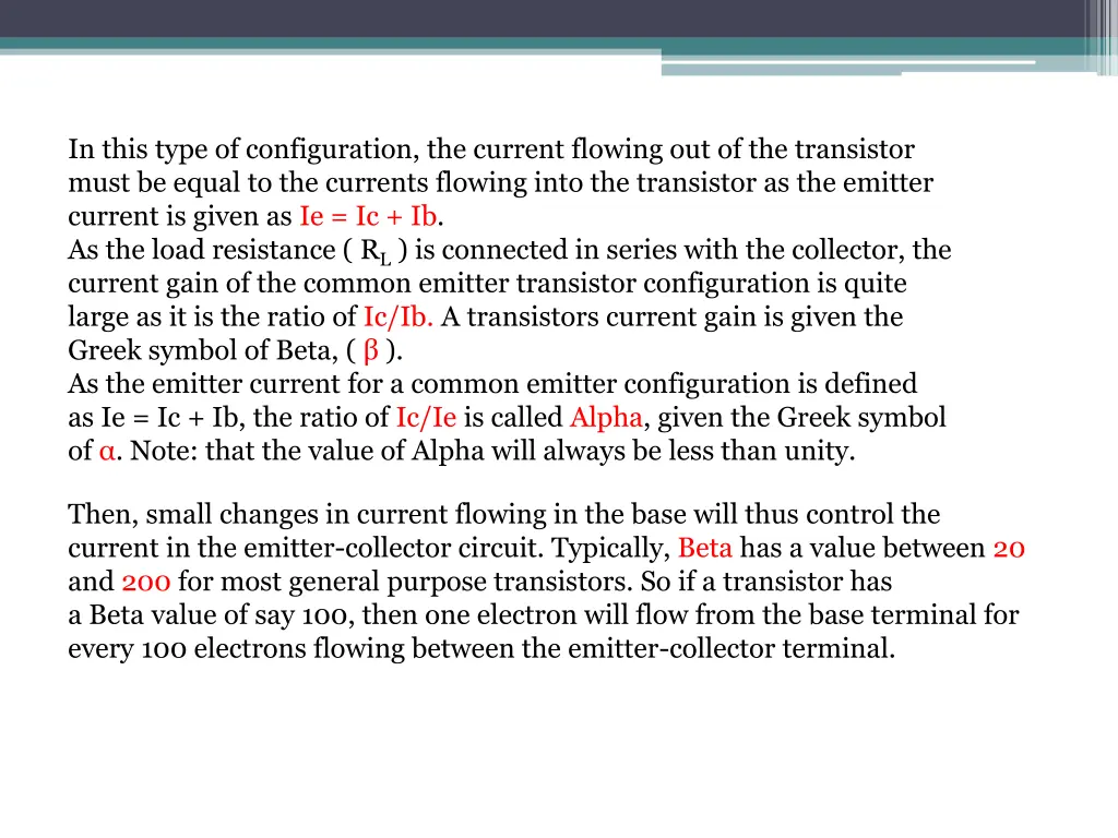 in this type of configuration the current flowing