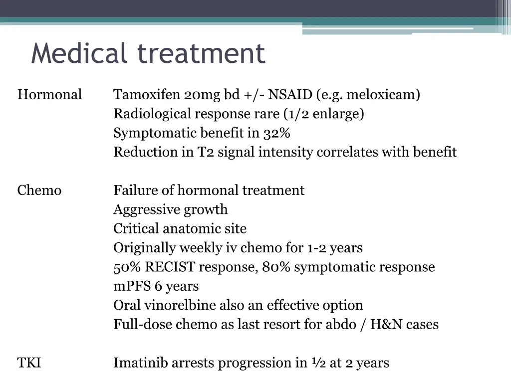 medical treatment