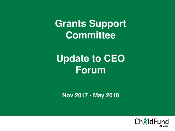 grants support committee