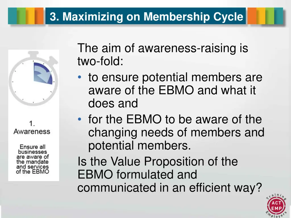 3 maximizing on membership cycle 4