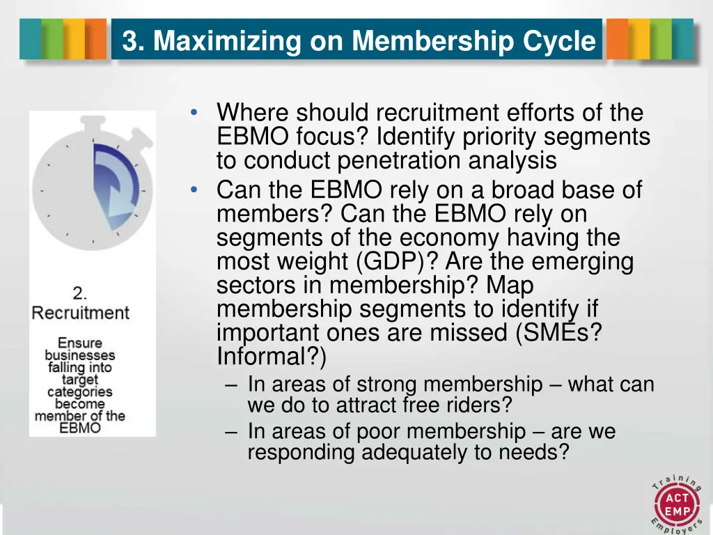 3 maximizing on membership cycle 5