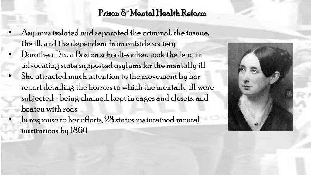 prison mental health reform prison mental health