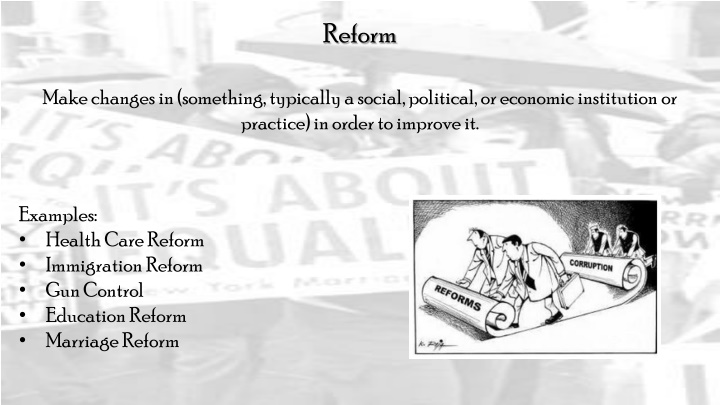 reform