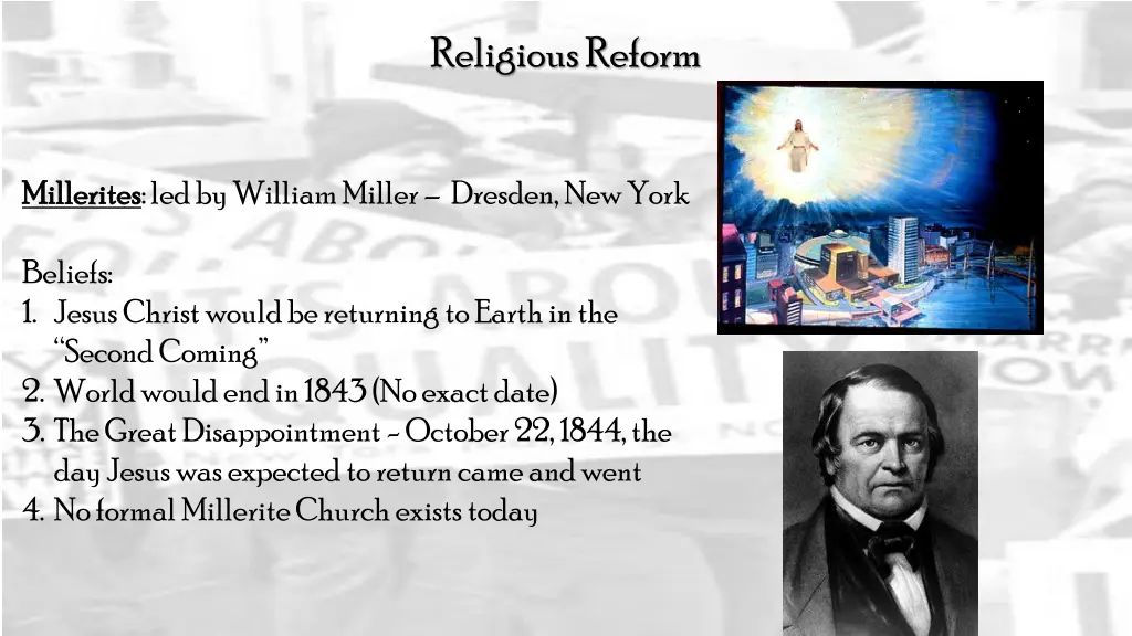 religious reform 1