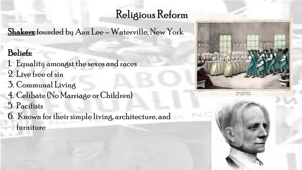 religious reform