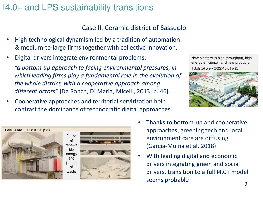 i4 0 and lps sustainability transitions 3