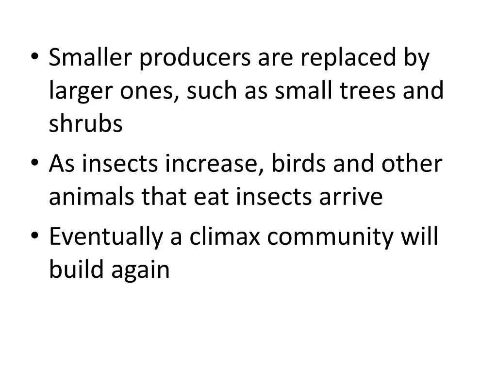 smaller producers are replaced by larger ones