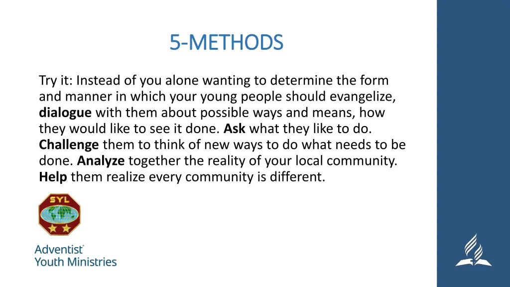 5 5 methods methods