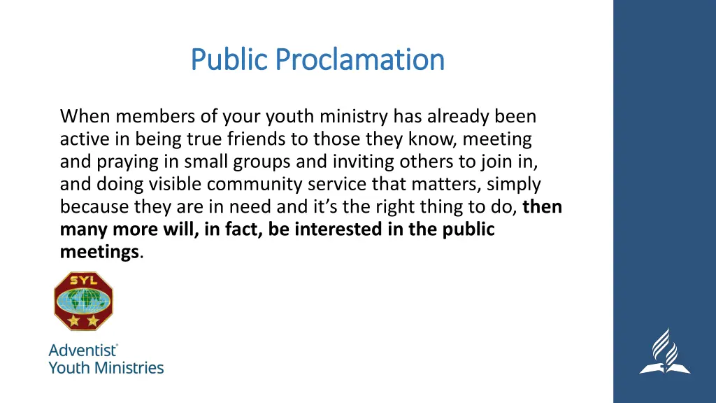 public proclamation public proclamation 1