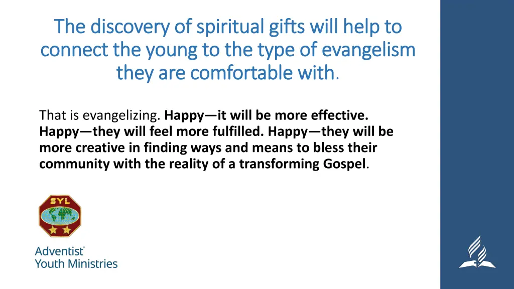 the discovery of spiritual gifts will help 1