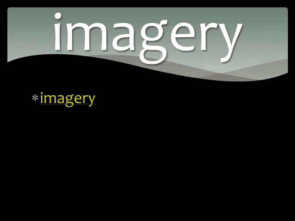 imagery 1