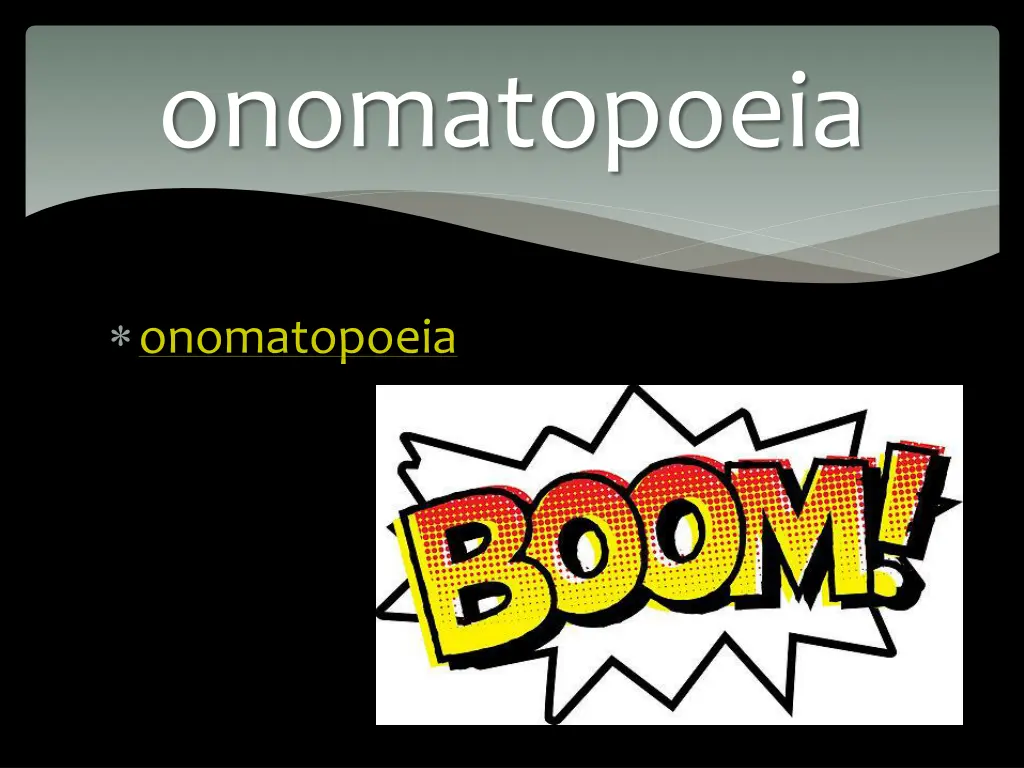 onomatopoeia 1