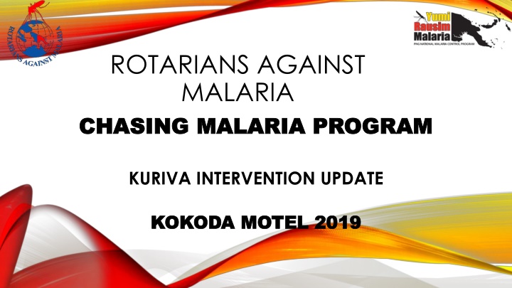 rotarians against malaria chasing malaria program