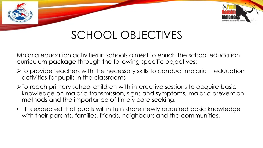 school objectives