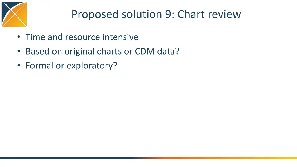 proposed solution 9 chart review