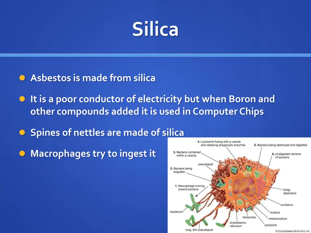 silica