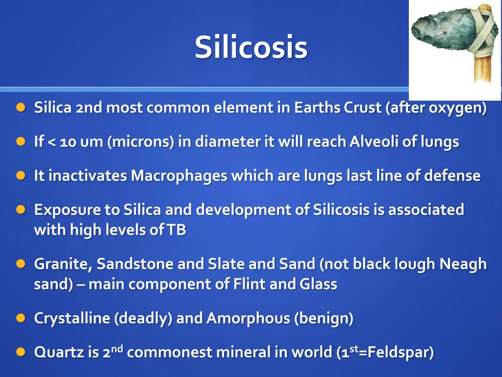 silicosis