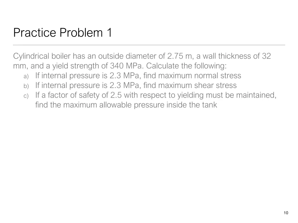 practice problem 1