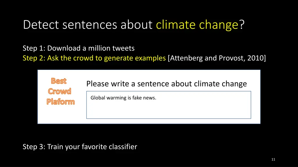 detect sentences about climate change 1