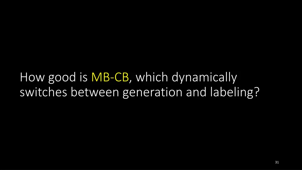 how good is mb cb which dynamically switches