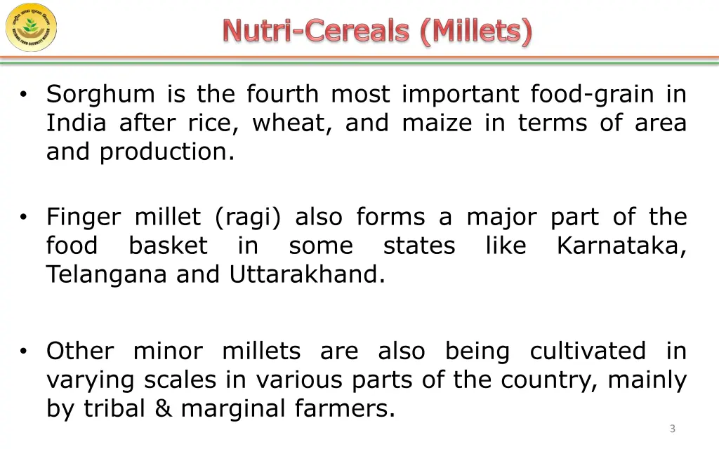 sorghum is the fourth most important food grain