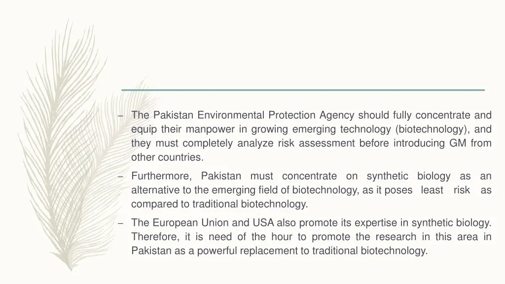 the pakistan environmental protection agency