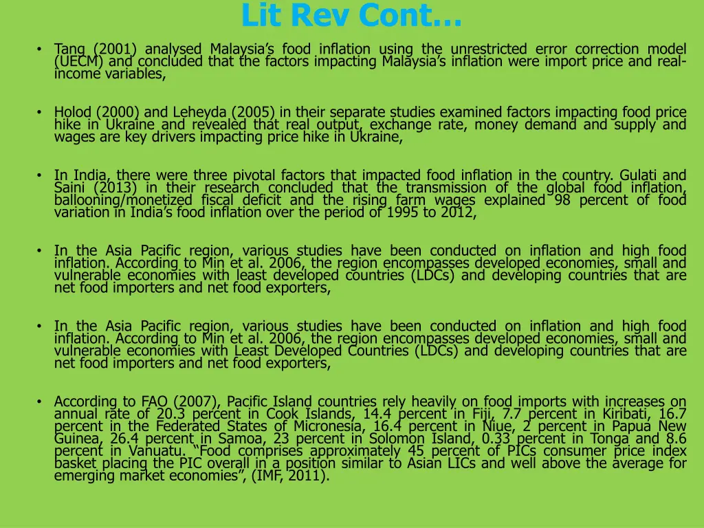 lit rev cont 1