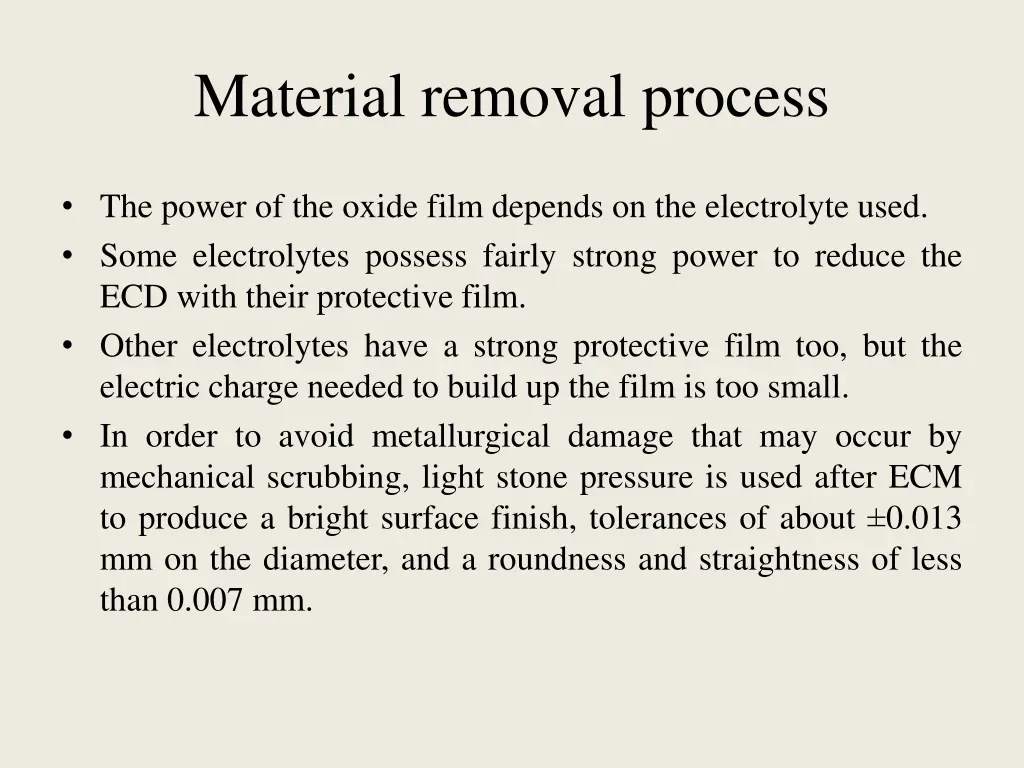 material removal process 1