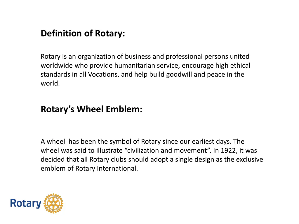 definition of rotary