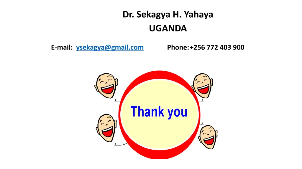 dr sekagya h yahaya uganda