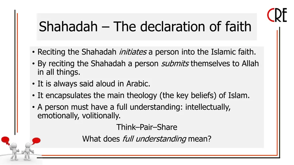 shahadah the declaration of faith