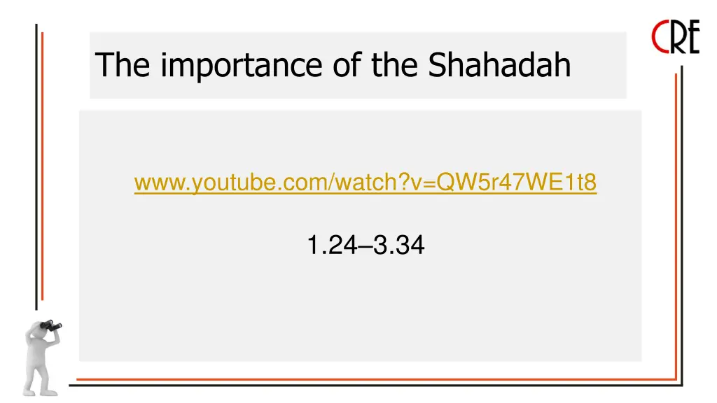 the importance of the shahadah