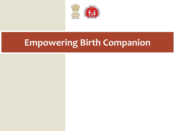 empowering birth companion