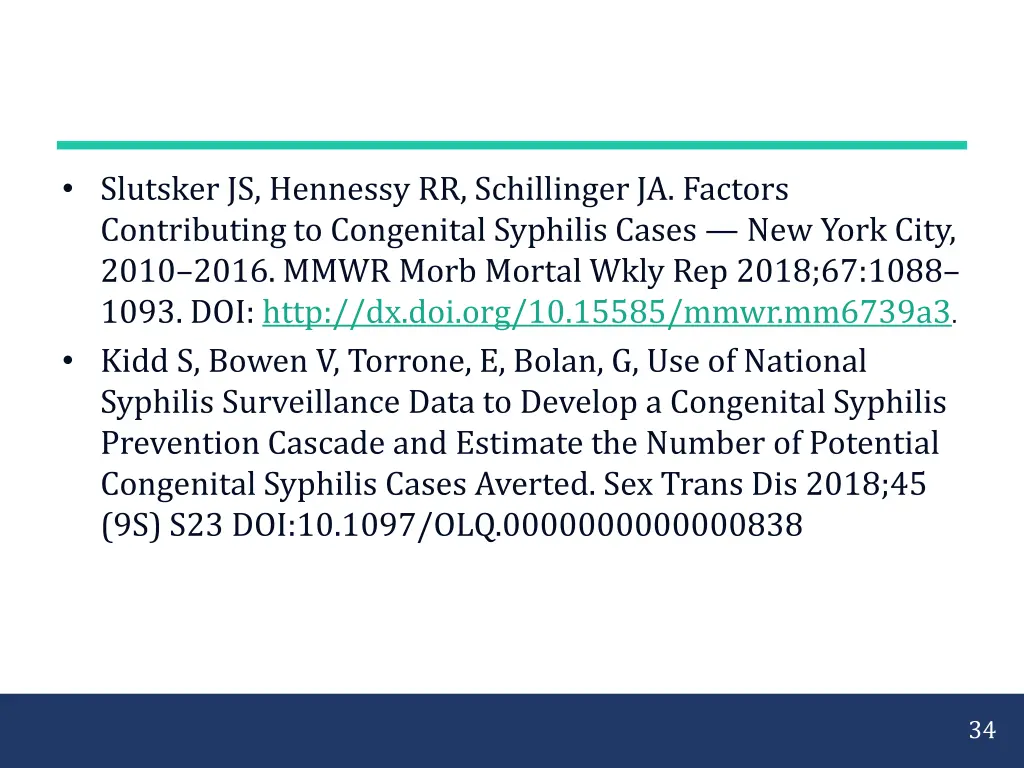 slutsker js hennessy rr schillinger ja factors