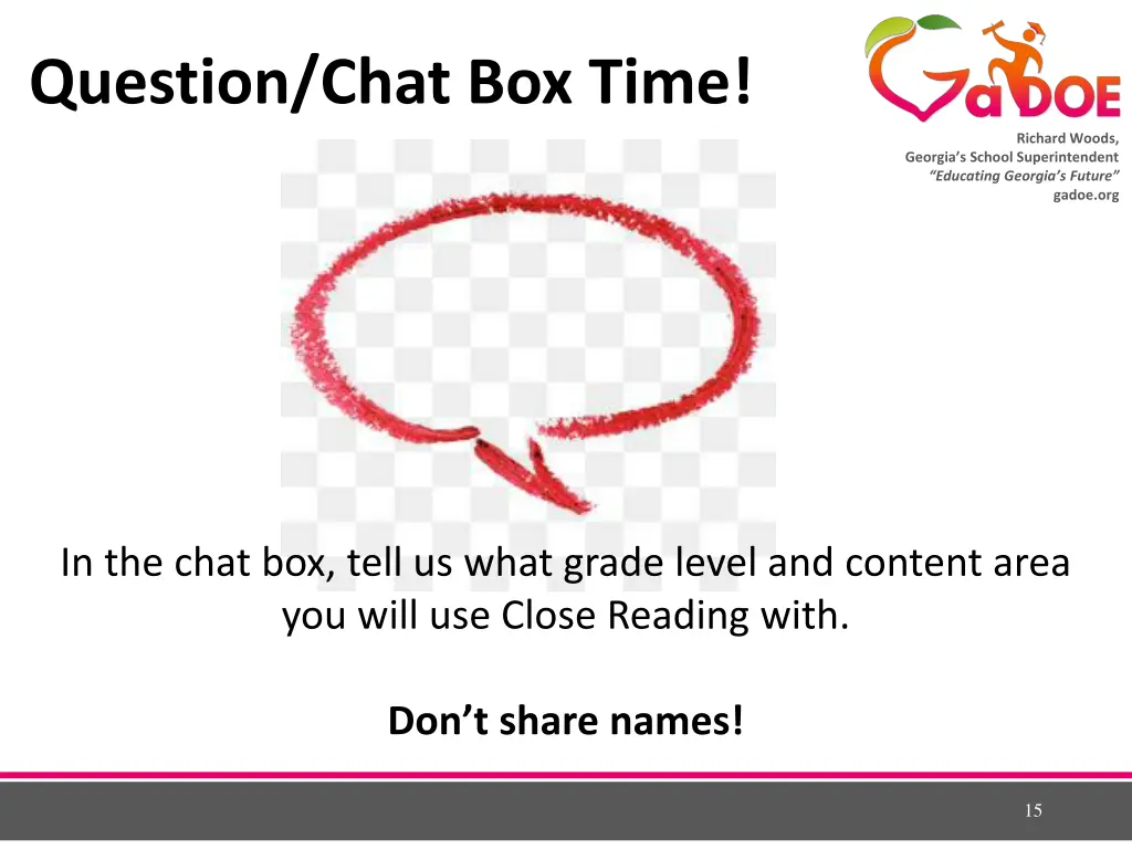 question chat box time 1