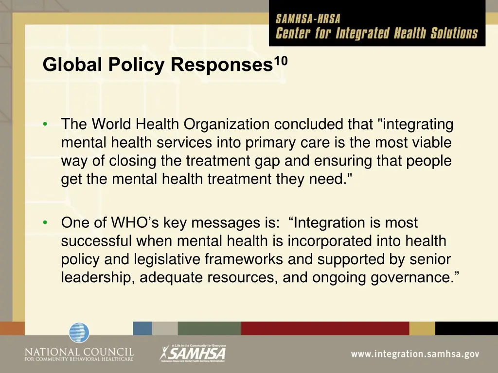 global policy responses 10