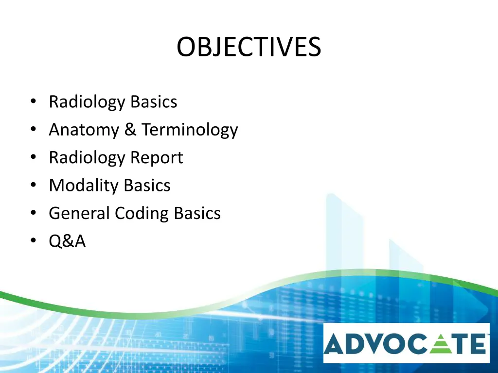 objectives