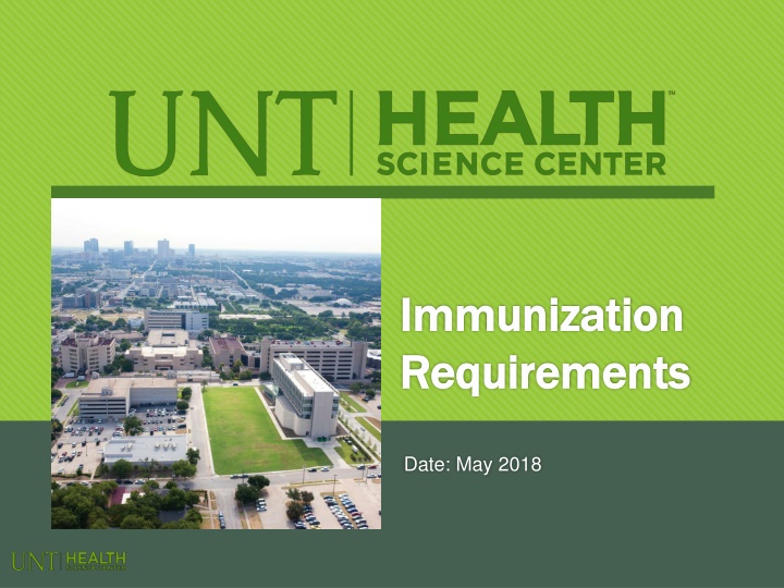 immunization immunization requirements