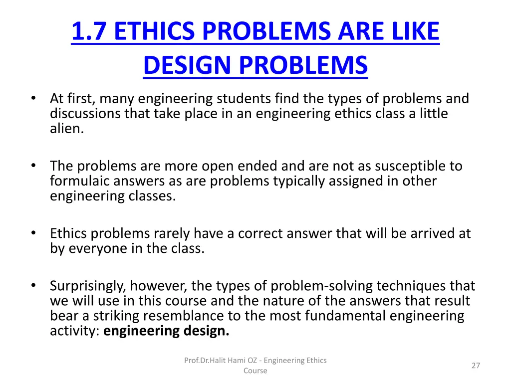 1 7 ethics problems are like design problems