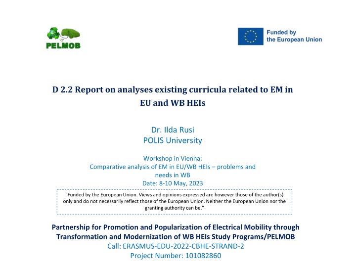 d 2 2 report on analyses existing curricula