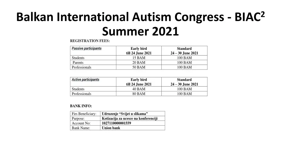 balkan international autism congress biac 2