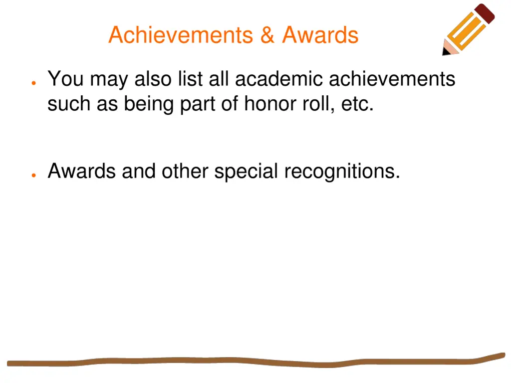 achievements awards