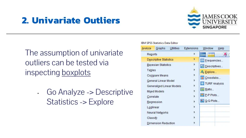 2 univariate outliers