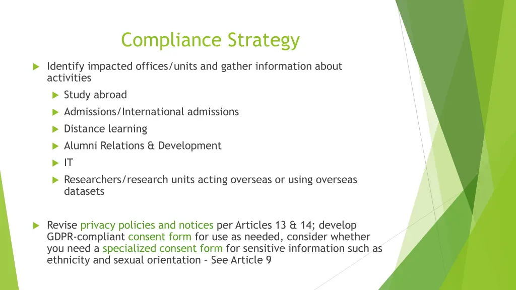 compliance strategy