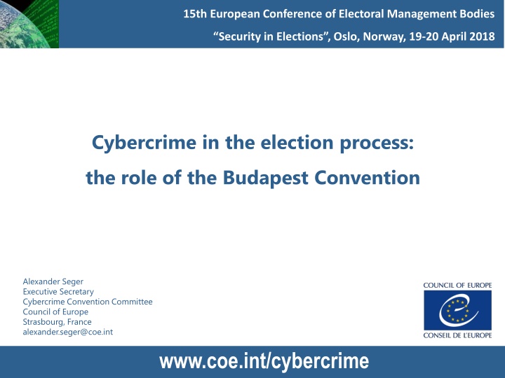 15th european conference of electoral management