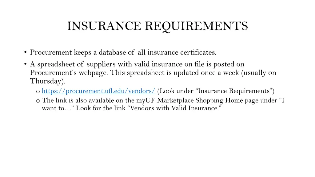 insurance requirements 2