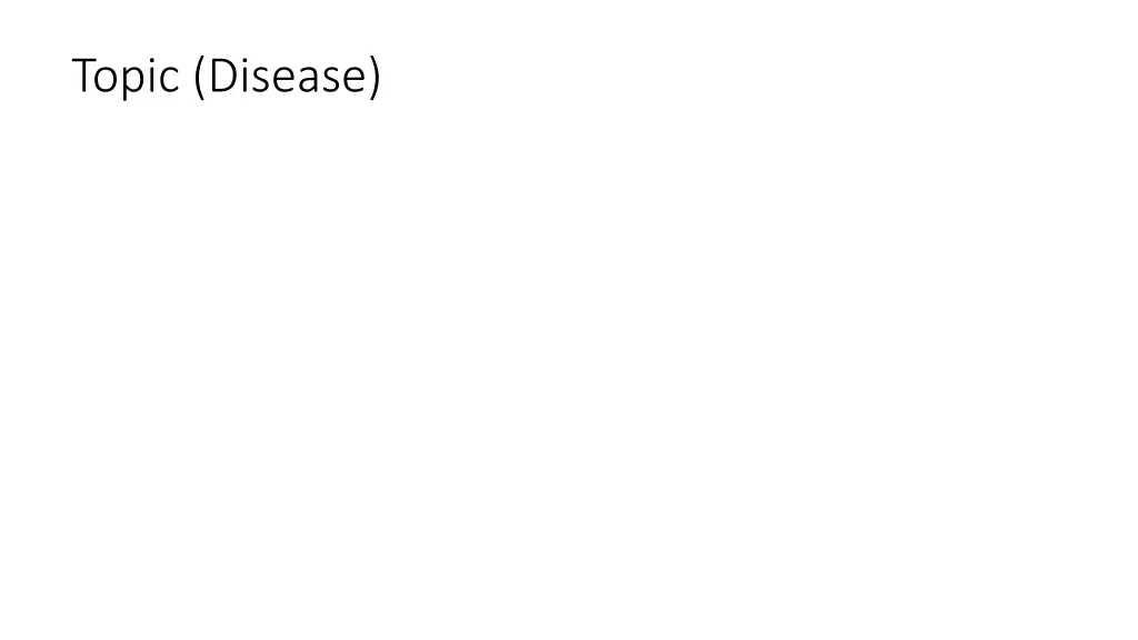 topic disease